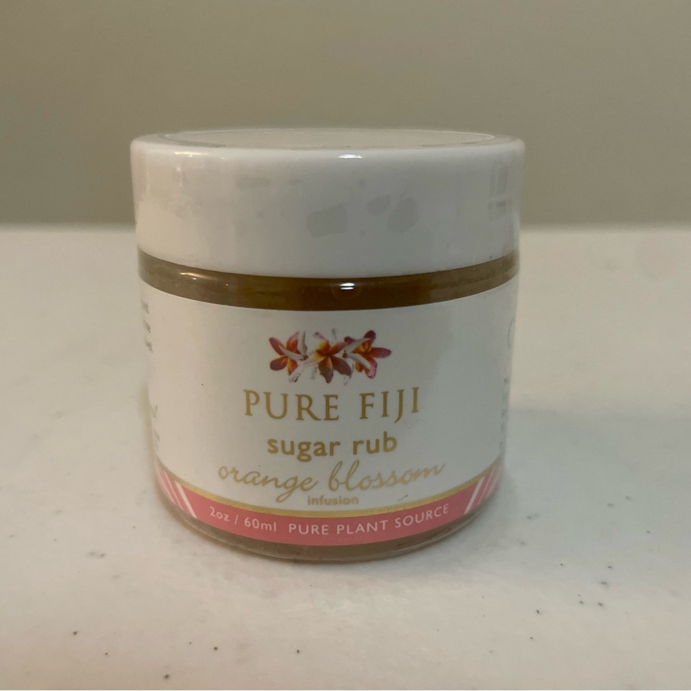 Pure Fiji Orange Blossom sugar rub